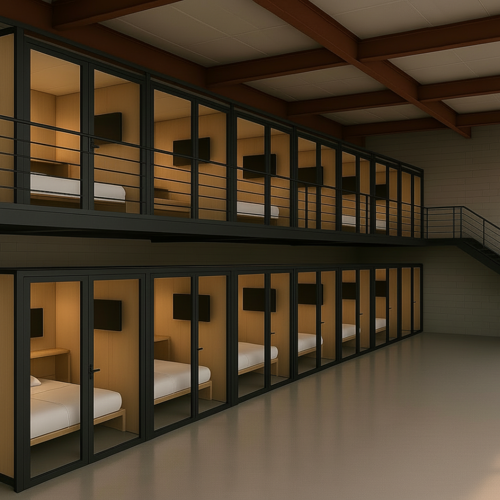 Private Pod Living Space